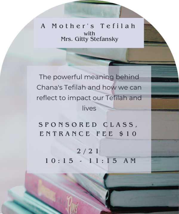 A Mother's Tefilah 2